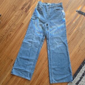 PacSun Blue Wide-Leg Women Jeans